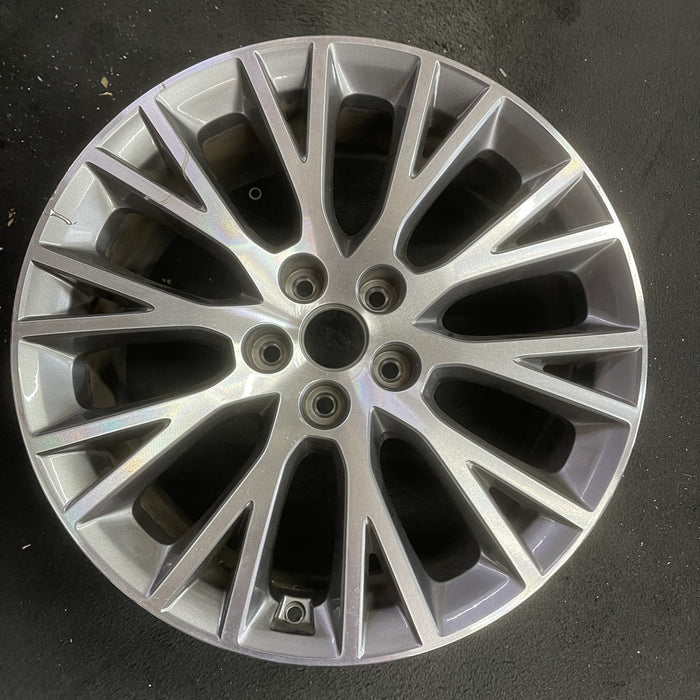 19" GV80 21-24 19x8.5 Original OEM Wheel Rim - Angle View