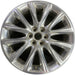 20" ENCLAVE 18-20 20x8, 12 spoke, opt SQ7 Original OEM Wheel Rim - Front View