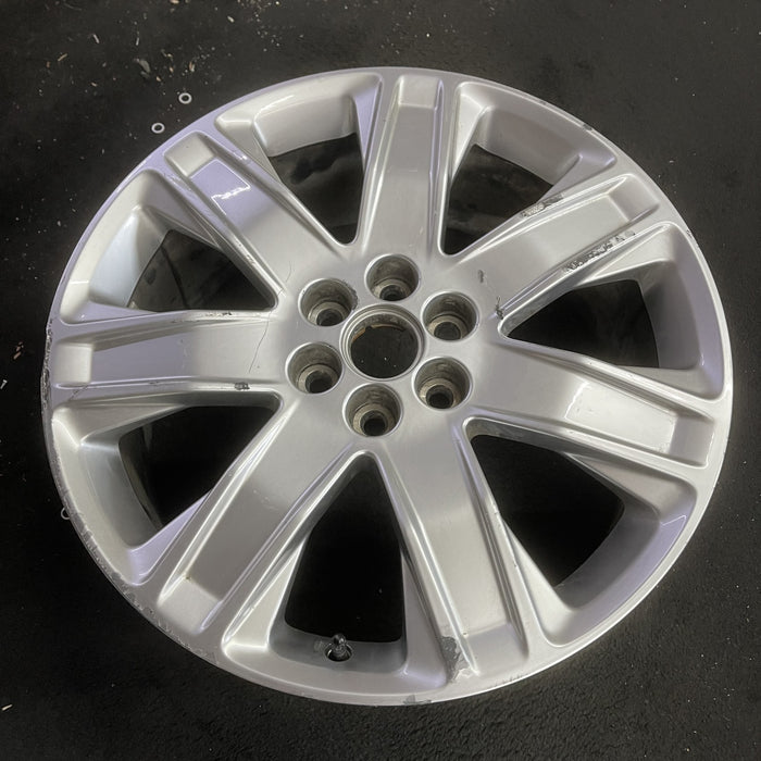 20" SRX 16 20x8, 7 spoke, Original OEM Wheel Rim - Side Profile