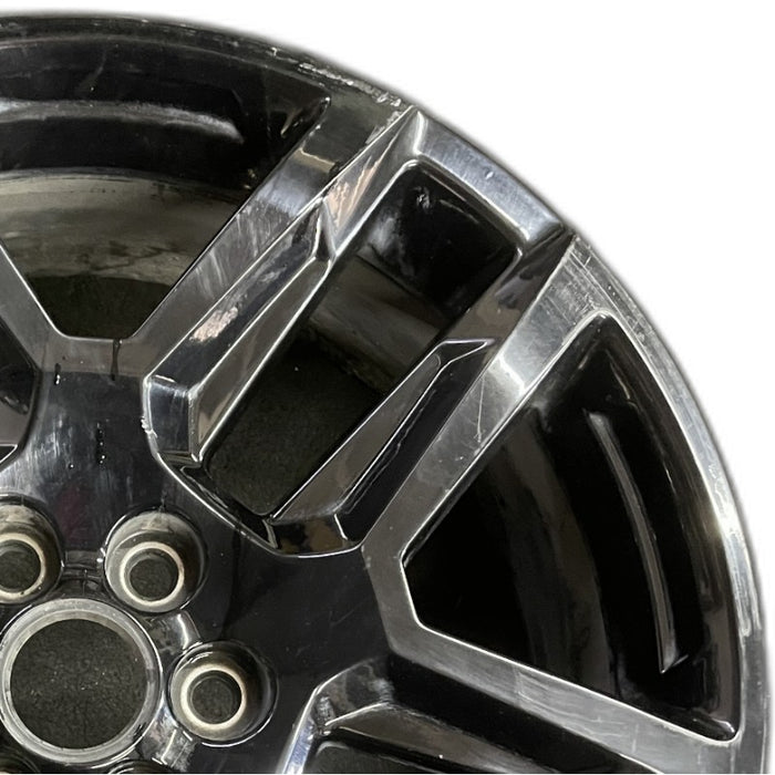 20" BLAZER 19-22 20x8 10 spoke opt S2D Original OEM Wheel Rim - Side Profile