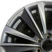 22" ESCALADE 24 22x9 6 spoke double spoke Original OEM Wheel Rim - Angle View