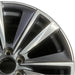 22" ESCALADE 24 22x9 6 spoke double spoke Original OEM Wheel Rim - Side Profile