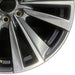 22" ESCALADE 24 22x9 6 spoke double spoke Original OEM Wheel Rim - Close-Up Detail