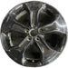 18" COMPASS 18 , , 18x7, , , straight spoke, black Original OEM Wheel Rim - Front View
