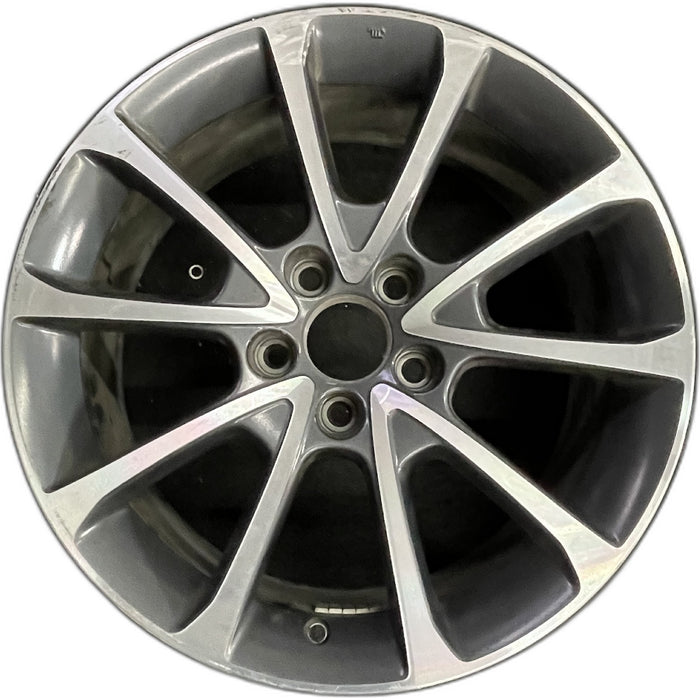 18" TLX 15-17 18x7.5 Original OEM Wheel Rim - Front View