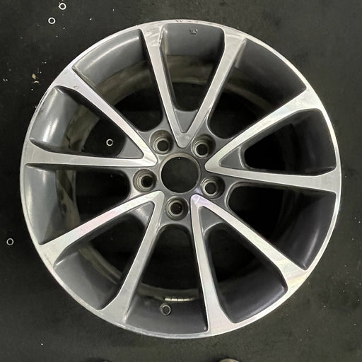 18" TLX 15-17 18x7.5 Original OEM Wheel Rim - Angle View