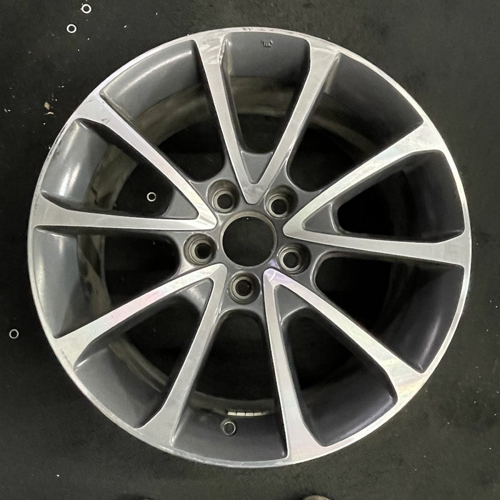 18" TLX 15-17 18x7.5 Original OEM Wheel Rim - Angle View