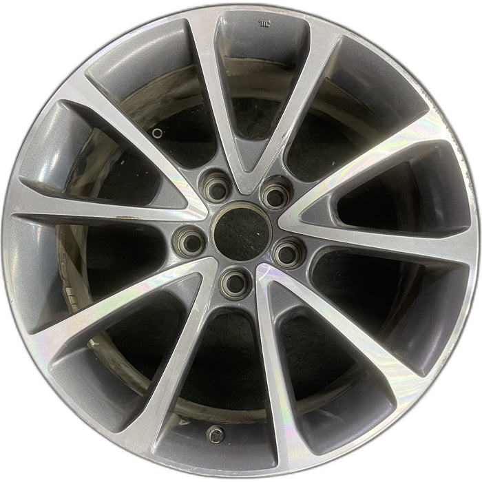 18" TLX 15-17 18x7.5 Original OEM Wheel Rim - Front View