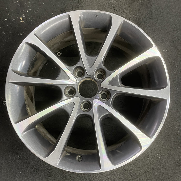 18" TLX 15-17 18x7.5 Original OEM Wheel Rim - Angle View