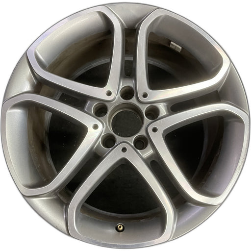 18" MERCEDES CLS-CLASS 15-16 218 Type; CLS400, 18x9.5, 10 spoke Original OEM - Front View