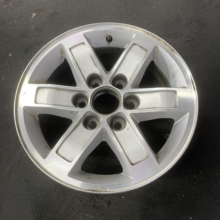 17" SAVANA 1500 VAN 10-14 , aluminum Original OEM Wheel Rim - Close-Up Detail