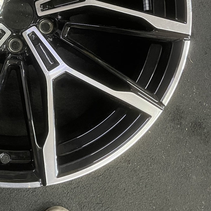 20" BMW M3 21-24 20x10.5 10 Y spoke black Original OEM Wheel Rim