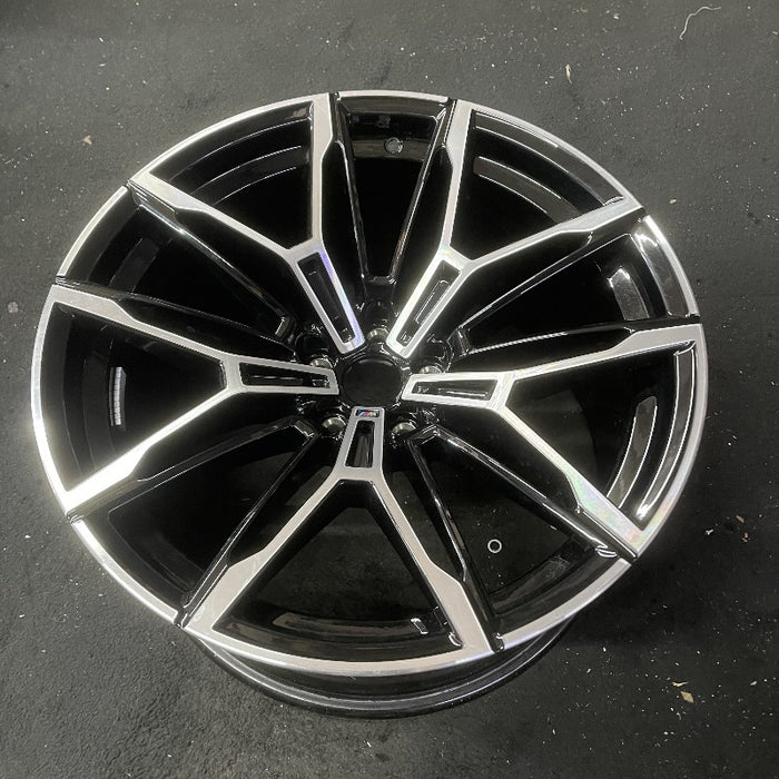 20" BMW M3 21-24 20x10.5 10 Y spoke black Original OEM Wheel Rim