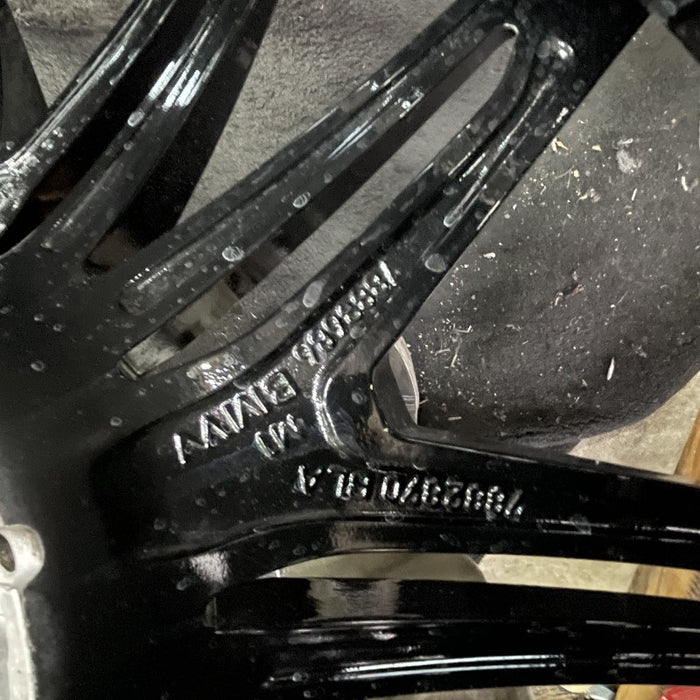 20" BMW M3 21-24 20x10.5 10 Y spoke black Original OEM Wheel Rim