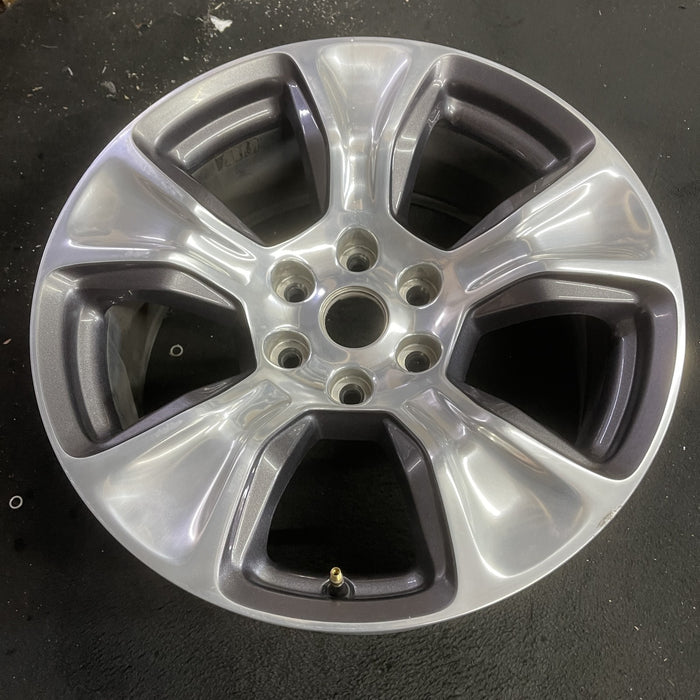 20" DODGE 1500 PICKUP 19-21 , 20x9, , 5 spoke, opt WRB Original OEM Wheel Rim - Side Profile