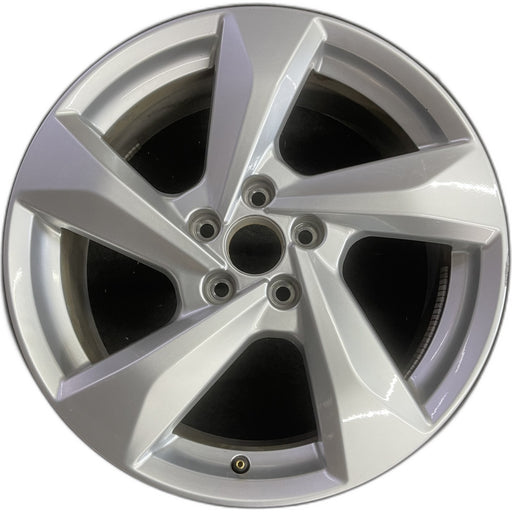 18" AUDI Q3 19-20 18x7 , Original OEM Wheel Rim - Front View