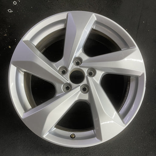 18" AUDI Q3 19-20 18x7 , Original OEM Wheel Rim - Angle View