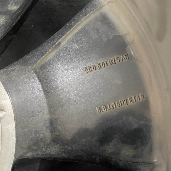 18" BEETLE 12-15 18x8 , 5 spoke Original OEM Wheel Rim - Back View