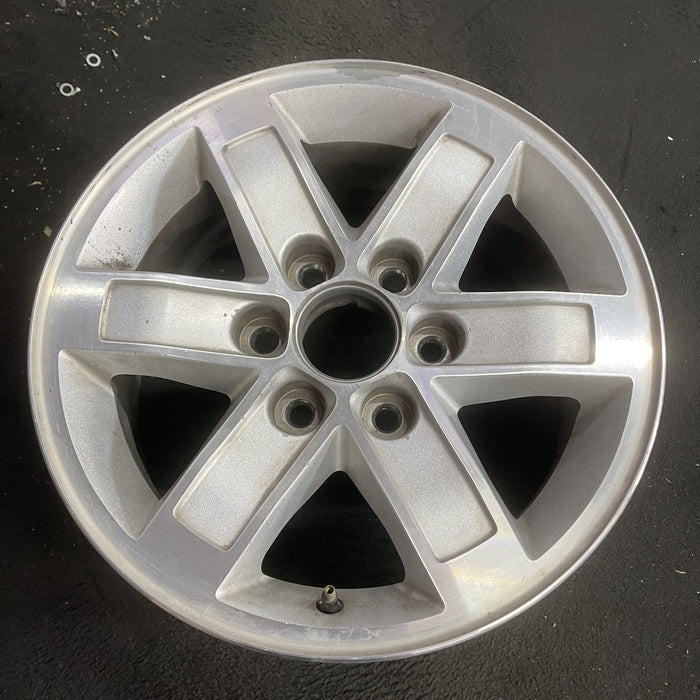 17" SAVANA 1500 VAN 10-14 , aluminum Original OEM Wheel Rim - Side Profile