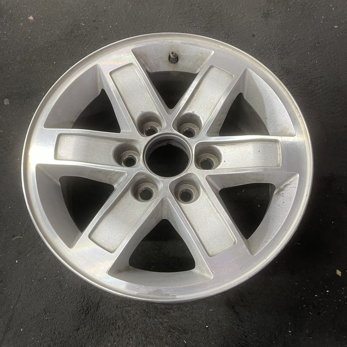 17" SAVANA 1500 VAN 10-14 , aluminum Original OEM Wheel Rim - Close-Up Detail