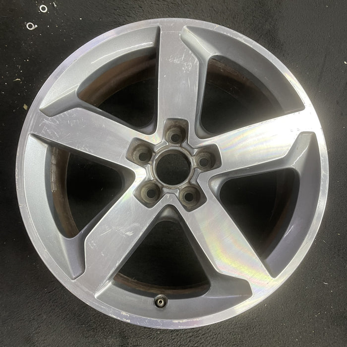18" AUDI Q3 15-16 18x7 Original OEM Wheel Rim - Angle View