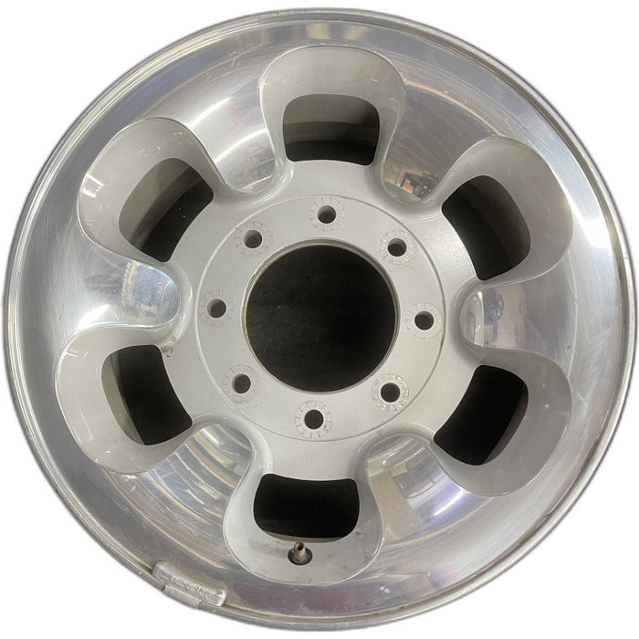 16" FORD F250SD PICKUP 99-00 16x7 SRW aluminum 6 D shaped holes Original OEM Wheel Rim