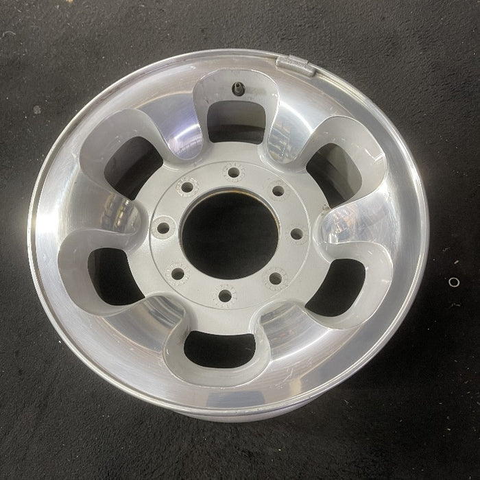 16" FORD F250SD PICKUP 99-00 16x7 SRW aluminum 6 D shaped holes Original OEM Wheel Rim