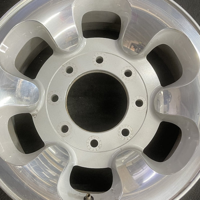 16" FORD F250SD PICKUP 99-00 16x7 SRW aluminum 6 D shaped holes Original OEM Wheel Rim