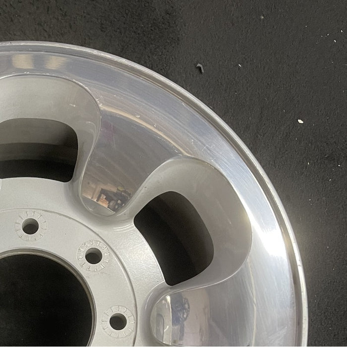 16" FORD F250SD PICKUP 99-00 16x7 SRW aluminum 6 D shaped holes Original OEM Wheel Rim