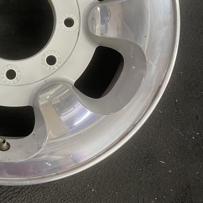 16" FORD F250SD PICKUP 99-00 16x7 SRW aluminum 6 D shaped holes Original OEM Wheel Rim