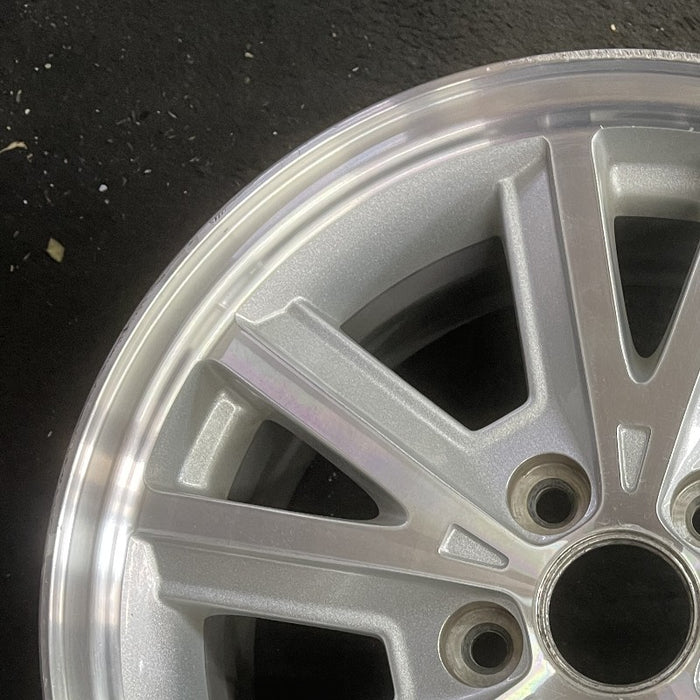 16" MUSTANG 05 16x7 5 split spoke aluminum bright pockets Original OEM Wheel Rim