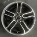 20" EDGE 13 20x8 , , black with machined edges Original OEM Wheel Rim - Angle View