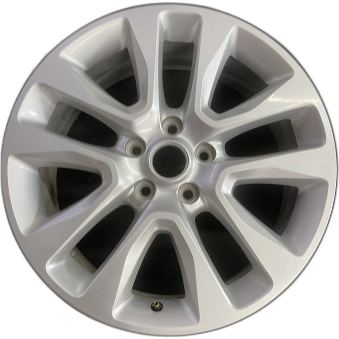 20" GRAND CHEROKEE 17 20x8, 5 spoke , w/o 75th Anniversary package; , silver - Front View
