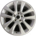 20" GRAND CHEROKEE 17 20x8, 5 spoke , w/o 75th Anniversary package; , silver - Front View