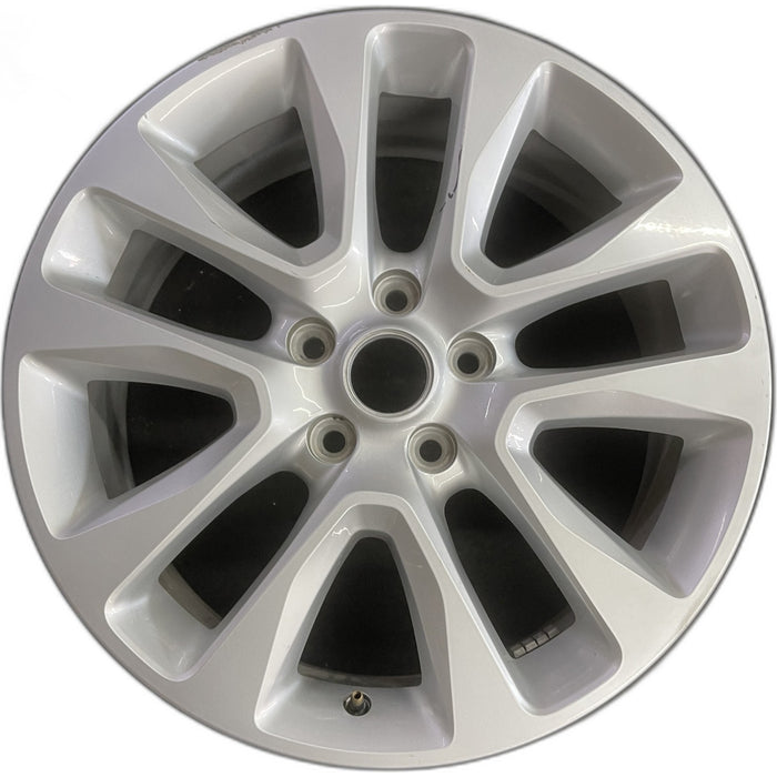 20" GRAND CHEROKEE 17 20x8, 5 spoke , w/o 75th Anniversary package; , silver - Front View