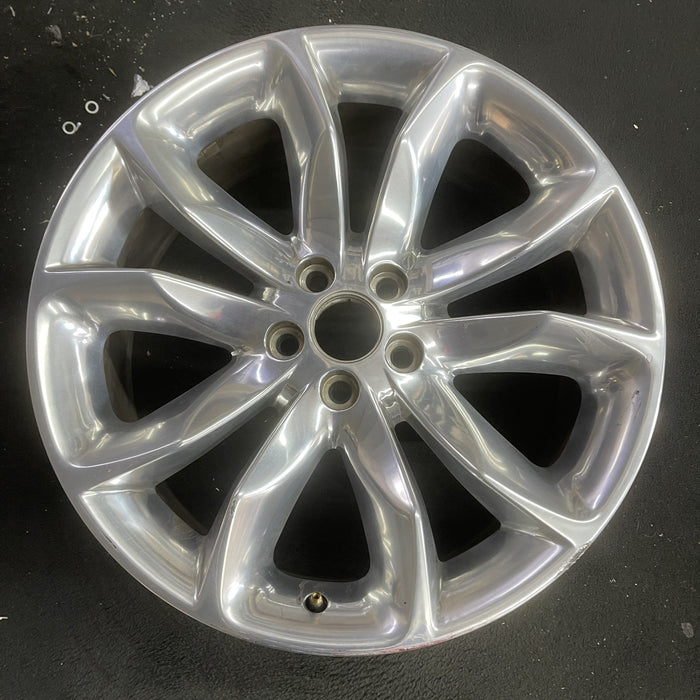 20" EXPLORER 11-14 20x8.5, , 10 spoke, Original OEM Wheel Rim - Angle View