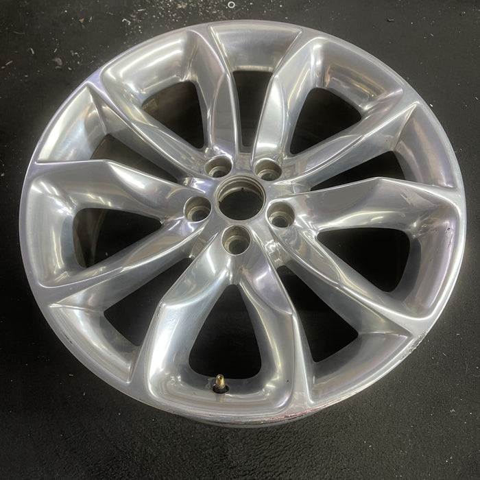20" EXPLORER 11-14 20x8.5, , 10 spoke, Original OEM Wheel Rim - Side Profile