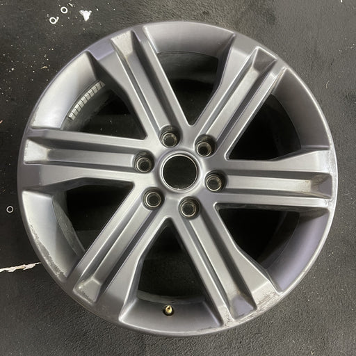 20" FORD F150 PICKUP 21-23 20x8.5, 6 spoke, , gray Original OEM Wheel Rim - Angle View
