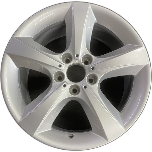 18" BMW X5 07-13 18x8.5 , 5 spoke, flat spoke Original OEM Wheel Rim - Front View