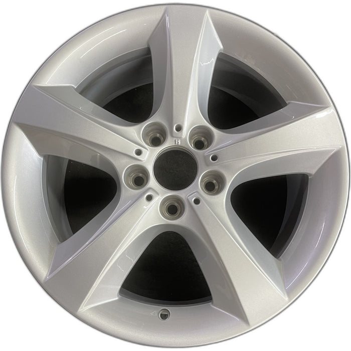18" BMW X5 07-13 18x8.5 , 5 spoke, flat spoke Original OEM Wheel Rim - Front View