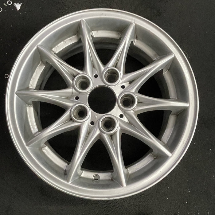 16" BMW Z4 03-05 16x7 , 10 spoke Original OEM Wheel Rim - Angle View
