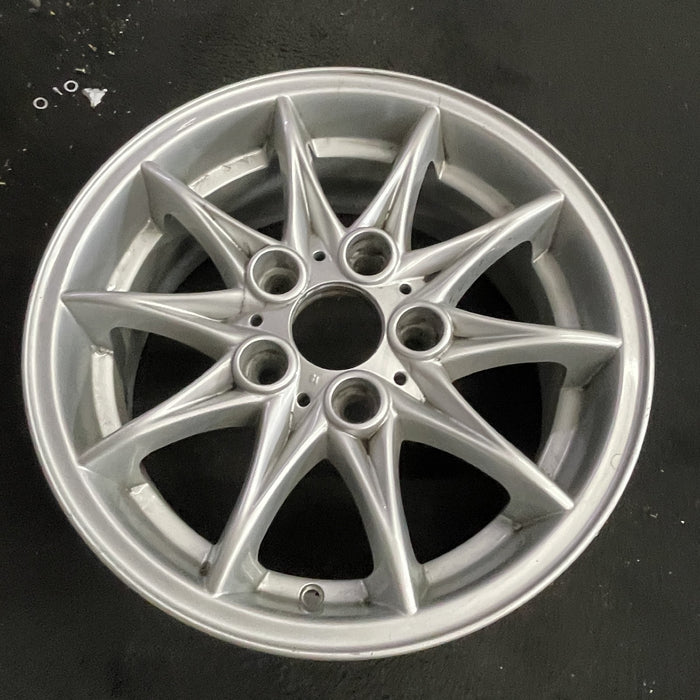 16" BMW Z4 03-05 16x7 , 10 spoke Original OEM Wheel Rim - Side Profile