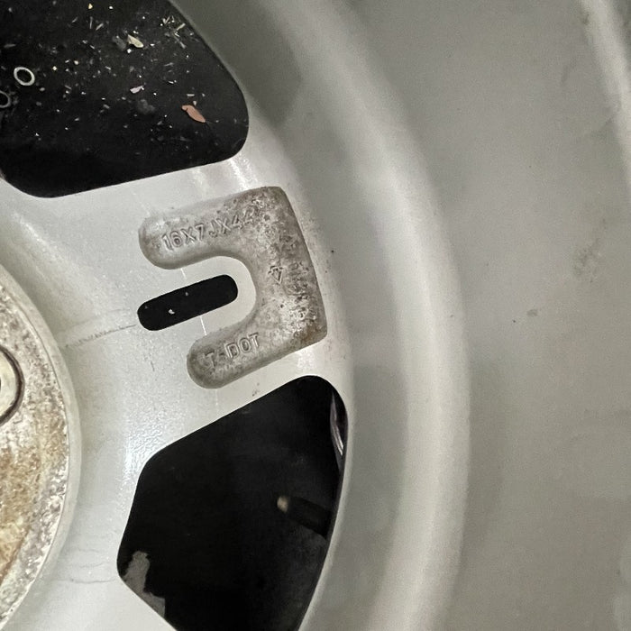 16" EXPLORER 02-03 4 Dr exc. Sport Trac; 16x7 aluminum 5 double spokes w/openings in spokes sparkle silver finish Original OEM Wheel Rim