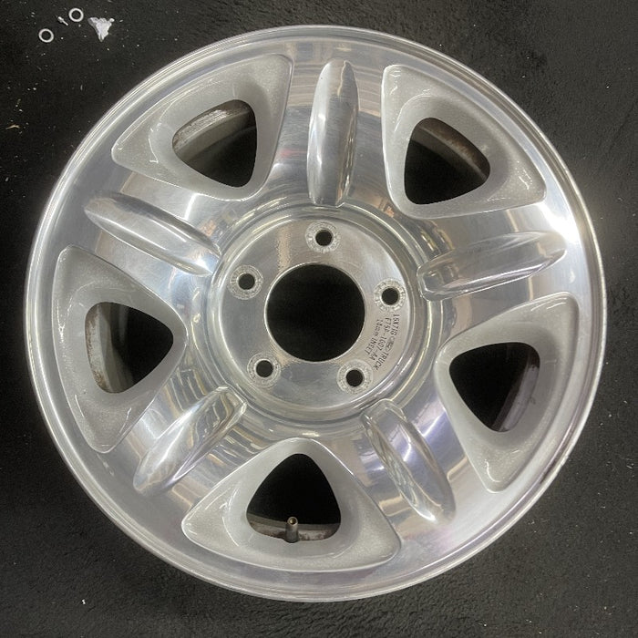 16" EXPEDITION 97 16x7 aluminum 5 spoke polished Original OEM Wheel Rim