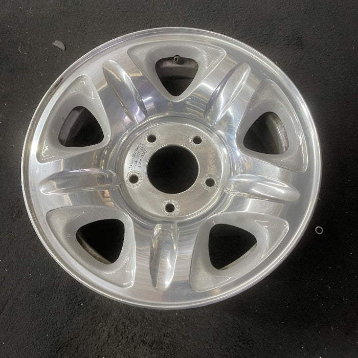 16" EXPEDITION 97 16x7 aluminum 5 spoke polished Original OEM Wheel Rim