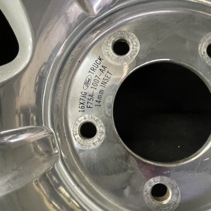 16" EXPEDITION 97 16x7 aluminum 5 spoke polished Original OEM Wheel Rim