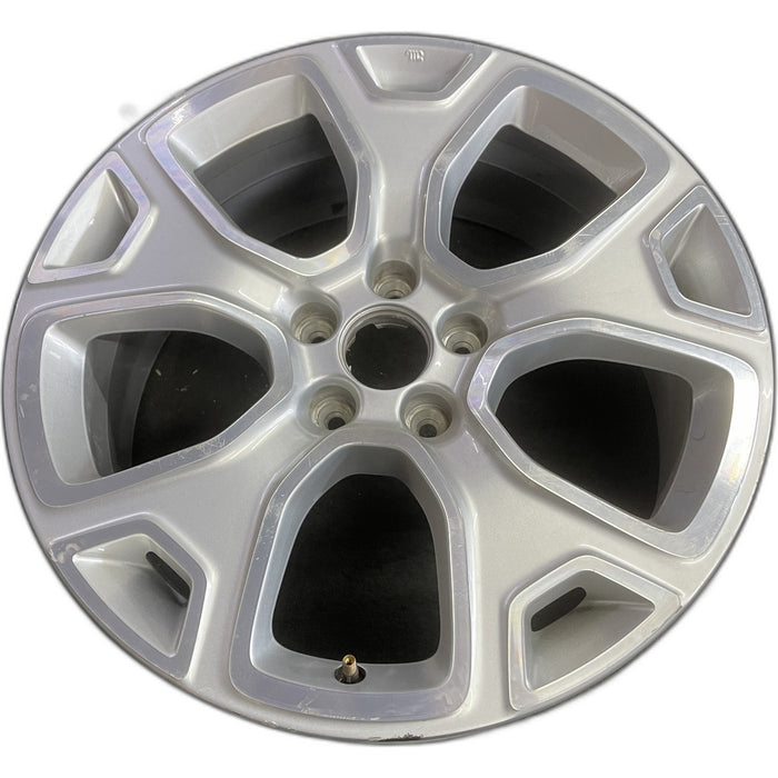 18" RENEGADE 15 18x7 , , , Y spoke, silver spokes Original OEM Wheel Rim - Front View