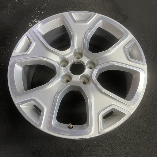 18" RENEGADE 15 18x7 , , , Y spoke, silver spokes Original OEM Wheel Rim - Angle View