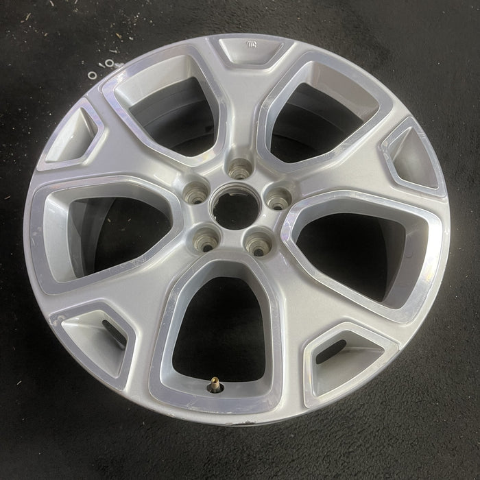 18" RENEGADE 15 18x7 , , , Y spoke, silver spokes Original OEM Wheel Rim - Angle View