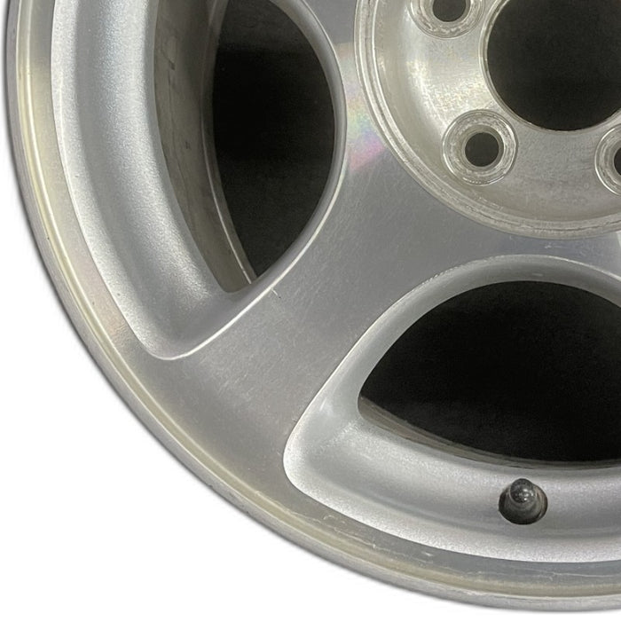 16" MUSTANG 03-04 16x7.5 aluminum w/o exposed lug nuts; machined bright Original OEM Wheel Rim